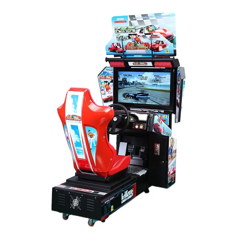 Hete Dynamische Simulatie Rijden Racen Volwassen Racesimulator Console Muntbediende Video Arcade Game