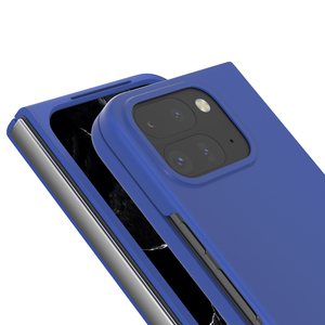 เคสโทรศัพท์มือถือ PC แบบแข็งสีด้านแท้ป้องกันเต็มรูปแบบสำหรับ Google Pixel 9 10 Pro พับได้ - Product Image 4