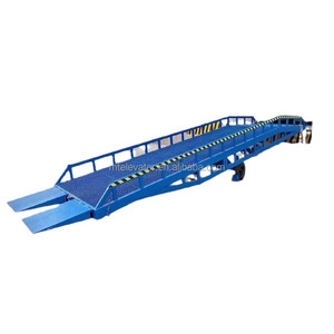 CE ponte di imbarco Mobile manuale di potenza del carrello elevatore rampa di carico utilizzato piattaforma di sollevamento contenitore scarico Dock di stoccaggio