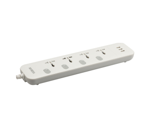 工厂高品质新型通用延长线，带4个电源插座3个usb - Product Image 3