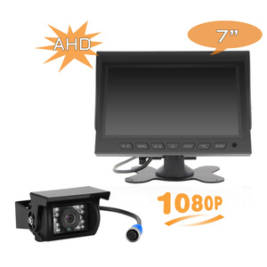 Fábrica 7 pulgadas LCD AHD monitor De Video cámara De Reversa Recul De respaldo 1080P Cámara De vista trasera del coche del sistema De inversión ayuda - Product Image 2