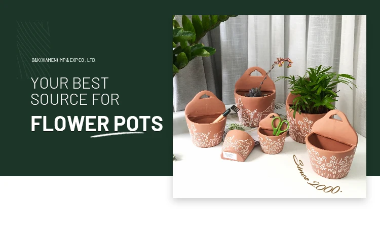 Nordic Plant Ceramic Planter Stand Decoration Garden Mini Flower Pot