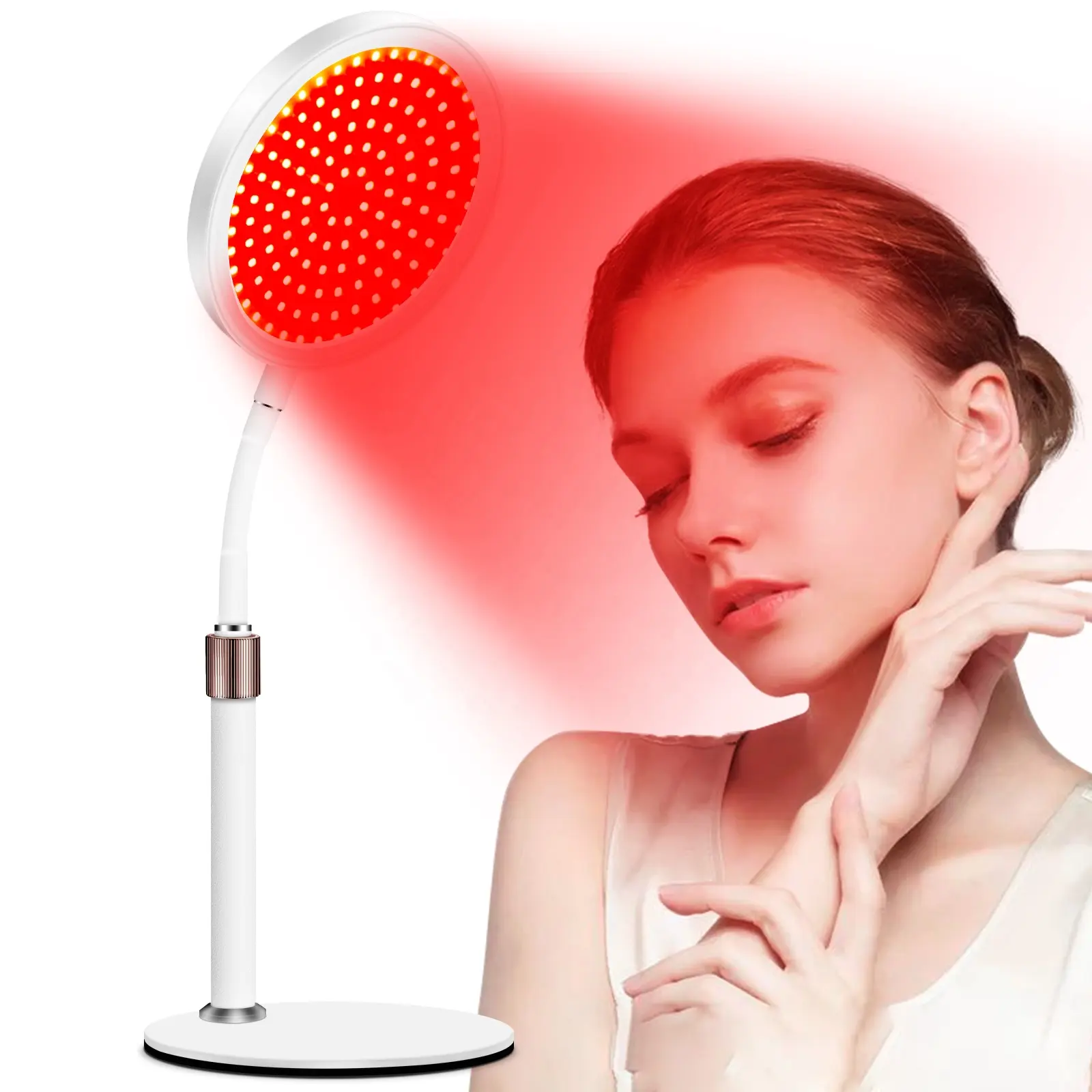 OEM Heimgebrauch 660 nm Rotlicht Therapie-Gerät für Gesicht und Körper-Schönheit und Körperpflege für Haut Muskeln Gelenke