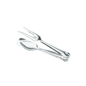Italian Design Roast Tong Eco-HoReCa Metal Kitchen Utensil Gadget for Serving Chicken <strong>Meat</strong> &amp; Vegetables - Product Image 1