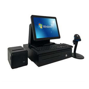 All-in-One 15,6-Zoll-Touchscreen-LCD-Monitor für Kassen-POS-Windows-System