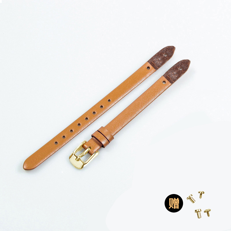 Light Brown-Gold Buckle-K1