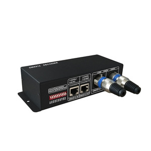 Rgb-контроллер светодиодов dmx, 12 В, 24 В, 3 А * 3 канала, HB, клеммное освещение ce rohs smd5050, Светодиодная лента rgb, декодер dmx512, светодиодный контроллер - Product Image 4