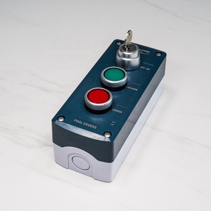 Водонепроницаемый наружного использования 415V Ui 10A I-й кнопочный переключатель с клавишами для крышек бассейна и рулоновых ставен и дверей - Product Image 3