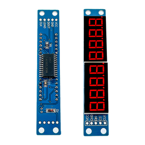 LED Display 3.3V 5V Microcontroller Serial Driver MAX7219 Dot Matrix Module 8 Digit <strong>Segment</strong> Led Display - Product Image 1