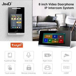 8 Inch ARM CPU 1080P HD <strong>TCP</strong>/IP <strong>Intercom</strong> <strong>System</strong> <strong>Video</strong> Door Phone