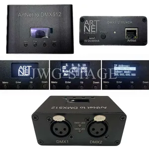 2 Universe 1024CH Ethernet ArtNet DMX контроллер освещения интерфейсный блок с 512 - Product Image 5