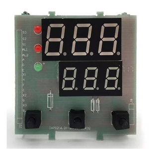 CH702LED電子温度計ラウンドデジタルディスプレイ袋切断機用小型温度インジケーター