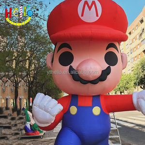 Khổng lồ inflatables hành động con số phim hoạt hình linh vật inflatables mrio bross - Product Image 3