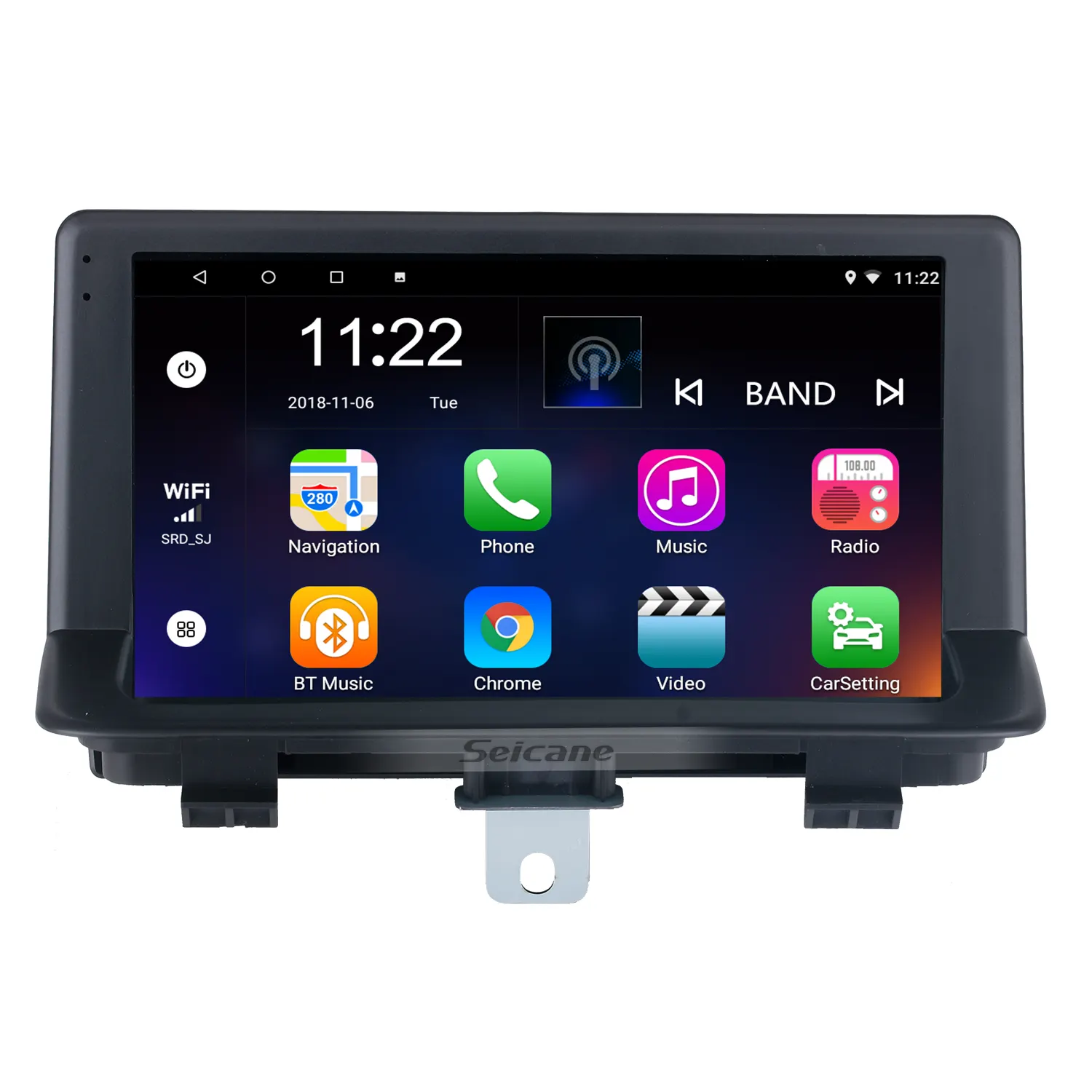 Radio de navegación GPS Android 13,0 de 9 pulgadas para AUDI Q3 2013-2017 con música USB WIFI compatible con SWC 1080P