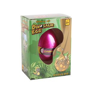 Chục trứng khủng long 5x6cm giáo dục thủ công cho trẻ em Nước Nở bao bì cá nhân TPR Khủng long đồ chơi tự làm món quà giáng sinh bé trai - Product Image 2