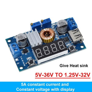 XL4015 5A DC to DC CC CVリチウム電池ステップダウン充電ボードLedパワーコンバータリチウム充電器ステップダウンモジュールXL4015 E1