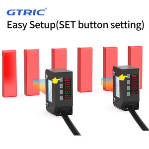 GTRIC <strong>Color</strong> Code Contrast Optical <strong>Sensor</strong> 12-24V DC RGB light source <strong>Color</strong> Recognition Photoelectric Switch <strong>Color</strong> Marking <strong>Sensor</strong> - Product Image 4