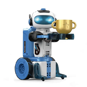 2.4ghz 3 in 1 Multi Functional Smart Rc <strong>Robot</strong> Plastic Intelligent Educational Robotics with Light - Product Image 3