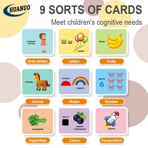 Aprenda palabras de vocabulario en idioma ruso y pronuncie 60 tarjetas flash para niños educativos - Product Image 6