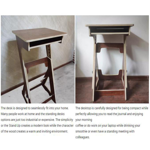 Wooden Movable Laptop <strong>Table</strong> Simple Design Wood Desktop Height Adjustable Bed Sofa Side <strong>Computer</strong> <strong>Notebook</strong> Laptop Desk <strong>Table</strong> - Product Image 3