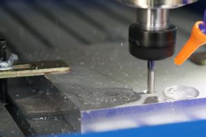 Fácil operación mini pequeño enrutador de escritorio CNC 3040 mini máquina enrutadora CNC rieles cuadrados - Product Image 5