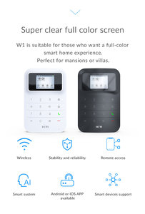 Sistema de automatización del hogar inalámbrico inteligente ABS WIFI/GPRS/4G Kit de alarma inteligente Aplicación de teléfono móvil para oficina de negocios personal 433 MHz - Product Image 3