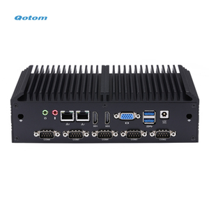 Q30651X Intel 6th Gen Skylake işlemci çekirdek i5-6200U çift çekirdek 8 USB 3 ekran arayüzü gömülü fansız endüstriyel Mini PC - Product Image 1
