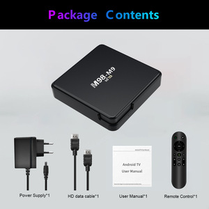 M98M9 Factory Source <strong>Android</strong> 11 Set-Top Box 4K <strong>Network</strong> TV Player with Voice Remote Control Quad Core Processor 8G Rom Wifi - Product Image 4