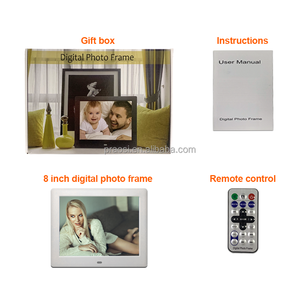 PROS 8 Inch Digital Picture Frame Digital Photo Frame 4:3 Full HD <strong>LCD</strong> <strong>Display</strong> With Motion Sensor <strong>Function</strong> Options - Product Image 6