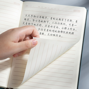 Side Pen <strong>Inserted</strong> <strong>Notebook</strong> Custom logo Thickened Sheepskin <strong>Notebook</strong> A5_S6 Minimalist Business Diary - Product Image 3