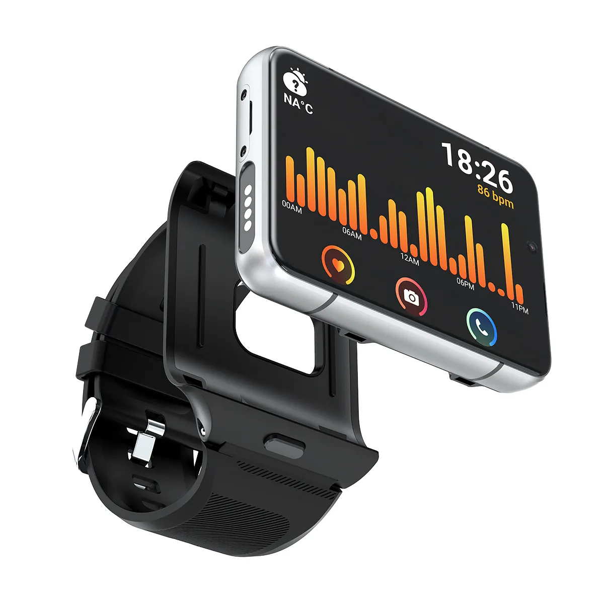 S999 4G LTE 2,88 pulgadas 5.0MP + 13MP posicionamiento GPS APP descargar monitoreo de frecuencia cardíaca Android relojes inteligentes con tarjeta Sim