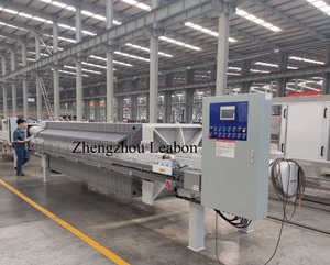 Programmegesteuerte hydraulische Weinsaftfilterpresse mit automatischem Tuchreinigungssystem - Product Image 4