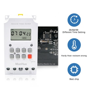 220 V automatisches ON/OFF zweites tägliches wöchentliches LCD-Relay allgemeiner Zweck Mikrocomputer programmierbarer intermatischer Digital-Timer-Schalter - Product Image 3