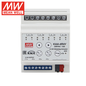 Ortalama kuyu KAA-4R4V-10 Led Dimmer Led aktüatör bina otomasyonu için Meanwell KNX aktüatör - Product Image 1