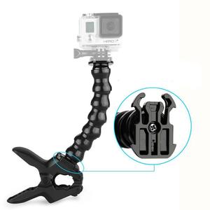 Kaliou Wholesale Camera Flexible Gooseneck Go proJawsフレックスクランプクリップマウントforGo pro 7 6 5 4 3 2 1 - Product Image 1
