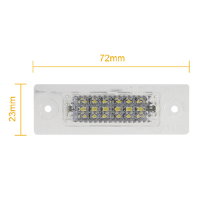 Uygun Volkswagen Passat için yüksek kalite 12V araba led arka lambası 18SMD IP68 plaka işık montaj - Product Image 3