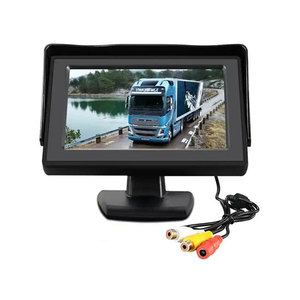 Monitor per auto Hd schermo da 4.3 pollici Tft Lcd Display digitale bidirezionale ingresso parasole Monitor per telecamera di retromarcia Video sistema di parcheggio - Product Image 5