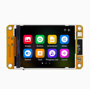 ESP32-2432 S02 8R 2,8-Zoll-Touchscreen-LCD-Bildschirm Modul TFT-Display ESP32-WROOM WiFi + Bluetooth Typ-C Arduino Günstige gelbe Anzeige