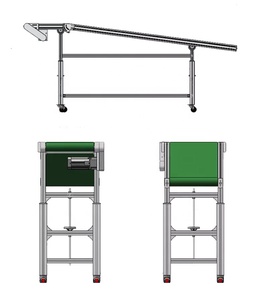 Movable Hydraulic <strong>Platform</strong> <strong>Loading</strong> and <strong>Unloading</strong> Ramp Mobile Climbing Belt Conveyor <strong>for</strong> Transporting Goods Transmission - Product Image 5