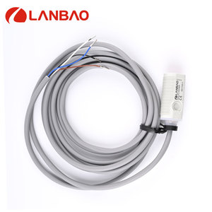 Sensor fotoelétrico óptico de copo curto de plástico NPN PNP 24V 12V M18 série PSS para detecção de transparência de 2m