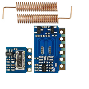 433MHz RF transmisor módulo receptor RF enlace inalámbrico Kit + 2PCS de antenas