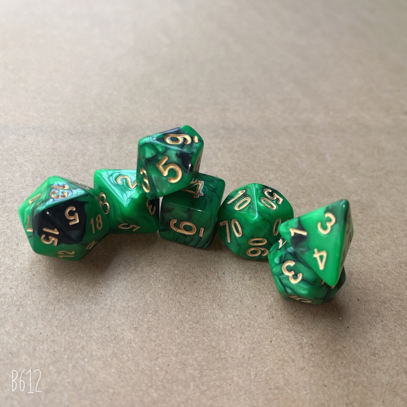 Noir et vert