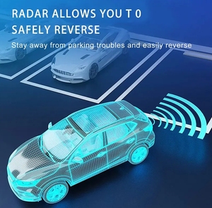 Sistema de sensor de estacionamiento LED automático Monitor de radar de respaldo inverso Parktronic para automóvil con sistema de radar inverso Garantía de 1 año - Product Image 6