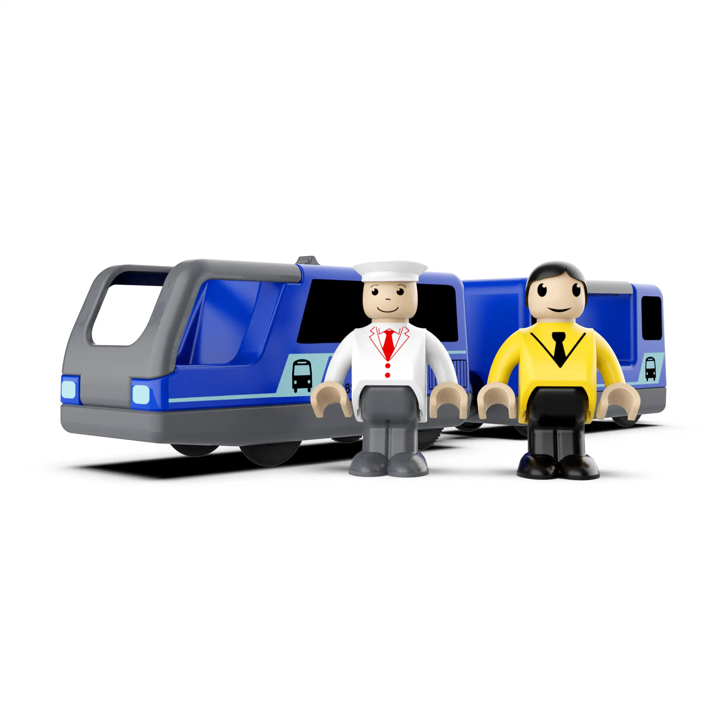 รถสกู๊ตเตอร์ไฟฟ้าโทมัสรถไฟตันของเล่นเด็กเข้ากันได้กับรางไม้สำหรับขี่ตุ๊กตาขนาดเล็ก