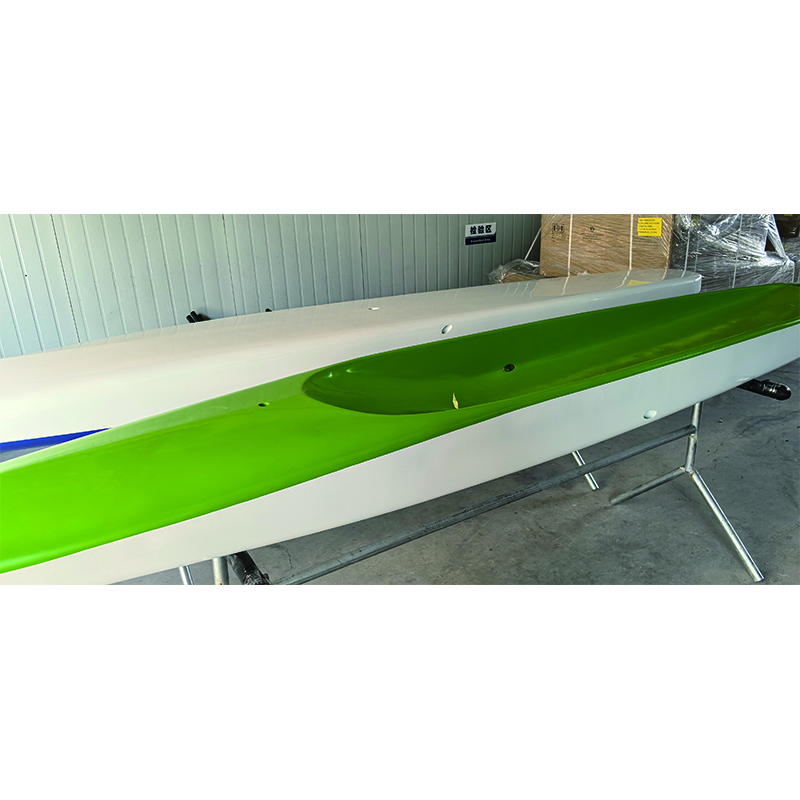 Planche de SUP d'aviron Caron vert/blanc