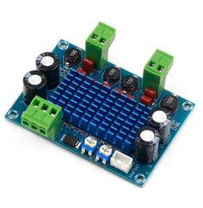 Placa amplificadora de potencia Digital de alta fidelidad, 2x120W, XH-M572, chasis dedicado, entrada enchufable, 5V, 24V, 28V, salida de 120W, TPA3116D2 - Product Image 1