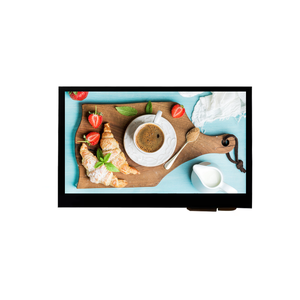 4.3\&quot; 800*480 500nits IPS <strong>LCD</strong> <strong>Display</strong> Capacitive Touch Screen with <strong>I2C</strong> and USB <strong>Interface</strong> - Product Image 1