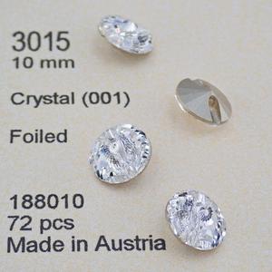 כפתורי קריסטל בצורת ריבולי של סברובסקי, אבני חן קריסטל עם גב מחודד, חרוזים בתפזורת לסיטונאות, לאביזרי ביגוד ותפירה - Product Image 2