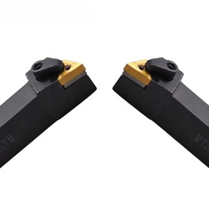 数控金属硬质合金车刀车床刀架套装，带硬质合金车刀刀片 - Product Image 1