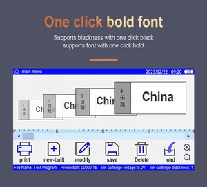 热销型号喷墨打印机日期编码机EXP标志文字字符打印 - Product Image 5